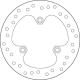 Brembo Disco de freno Brembo 68B40767 fijo Serie Oro, trasero, 220 mm, foto 3