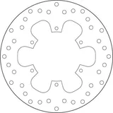 Brembo Disco de freno Brembo 68B40774 fijo Serie Oro, delantero, 240 mm, foto 3