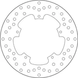 Brembo Disco de freno Brembo 68B40777 fijo Serie Oro, trasero, 240 mm, foto 3