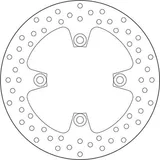 Brembo Disco de freno Brembo 68B40779 fijo Serie Oro, trasero, 240 mm, foto 3