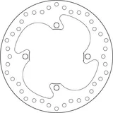 Brembo Disco de freno Brembo 68B40782 fijo Serie Oro, trasero, 240 mm, foto 3