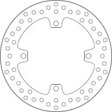 Brembo Disco de freno Brembo 68B40788 fijo Serie Oro, trasero, 240 mm, foto 3