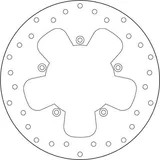 Brembo Disco de freno Brembo 68B40798 fijo Serie Oro, trasero, 240 mm, foto 3