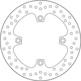 Brembo Disco de freno Brembo 68B407A1 fijo Serie Oro, trasero, 250 mm para Suzuki AN 650 Burgman, foto 2