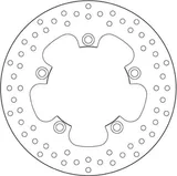 Brembo Disco de freno Brembo 68B407A2 Serie Oro trasero, 250 mm para Suzuki AN 650 Burgman, foto 2