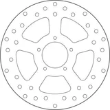 Brembo Disco de freno Brembo 68B407A9 Serie Oro trasero, 245 mm, foto 3