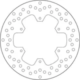 Brembo Disco de freno Brembo 68B407C9 Serie Oro Trasero, 245 mm, foto 3
