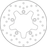 Brembo Disco de freno Brembo 68B407E1 Serie Oro Trasero, 260 mm, foto 3