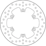 Brembo Disco de freno Brembo 68B407E4 Serie Oro Trasero, 267 mm, foto 3