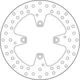 Brembo Disco de freno Brembo 68B407E8 Serie Oro Trasero, 245 mm, foto 3