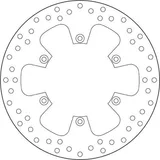 Brembo Disco de freno Brembo 68B407F0 Serie Oro Trasero, 240 mm, foto 3