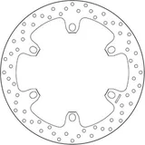 Brembo Disco de freno Brembo 68B407F3 Serie Oro Trasero, 320 mm, foto 3