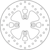 Brembo Disco de freno Brembo 68B407G3 fijo Serie Oro, trasero, 220 mm, foto 3
