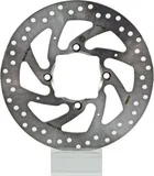Brembo Disco de freno Brembo 68B407H2 fijo Serie Oro, trasero, 265 mm, foto 2