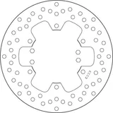 Brembo Disco de freno Brembo 68B407H8 Serie Oro trasero, 245 mm, foto 3