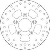 Brembo Disco de freno Brembo 68B407J4 fijo Serie Oro, trasero, 226 mm, foto 3
