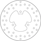 Brembo Disco de freno Brembo 68B407L7 fijo Serie Oro, delantero, 200 mm, foto 3
