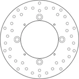 Brembo Disco de freno Brembo 68B407M0 fijo Serie Oro, trasero, 220 mm, foto 2