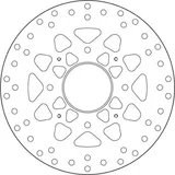 Brembo Disco de freno Brembo 68B407M6 fijo Serie Oro, trasero, 256 mm, foto 3