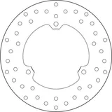Brembo Disco de freno Brembo 68B407P0 fijo Serie Oro, trasero, 220 mm, foto 3