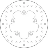 Brembo Disco de freno Brembo 68B407P3 fijo Serie Oro, delantero, 260 mm, foto 3