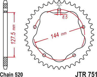 Corona JT Sprockets aluminio
