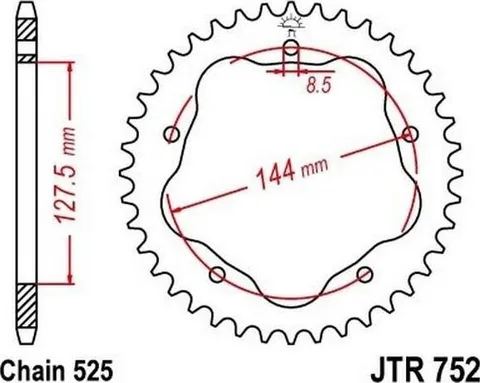 Corona JT Sprockets aluminio
