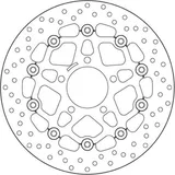 Brembo Disco de freno Brembo 78B40821 fijo Serie Oro, delantero, 290 mm, foto 3