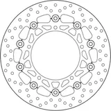 Brembo Disco de freno Brembo 78B40831 fijo Serie Oro, delantero, 298 mm, foto 3
