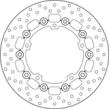 Brembo Disco de freno Brembo 78B40837 fijo Serie Oro, delantero, 282 mm, foto 3