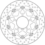 Brembo Disco de freno Brembo 78B40840 fijo Serie Oro, delantero, 300 mm, foto 3
