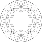 Brembo Disco de freno Brembo 78B40843 fijo Serie Oro, delantero, 298 mm para Yamaha XT 660 R, foto 3