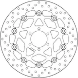 Brembo Disco de freno Brembo 78B40850 fijo Serie Oro, delantero, 300 mm, foto 3