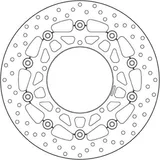 Brembo Disco de freno Brembo 78B40871 fijo Serie Oro, delantero, 320 mm, foto 2