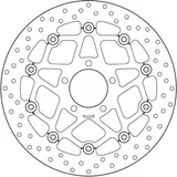 Brembo Disco de freno Brembo 78B40875 fijo Serie Oro, delantero, 320 mm, foto 3