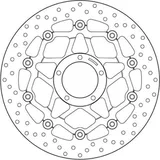 Brembo Disco de freno Brembo 78B40878 fijo Serie Oro, delantero, 320 mm, foto 2
