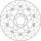 Brembo Disco de freno Brembo 78B40878 fijo Serie Oro, delantero, 320 mm, foto 3