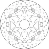Brembo Disco de freno Brembo 78B40888 fijo Serie Oro, delantero, 320 mm, foto 3