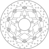 Brembo Disco de freno Brembo 78B40889 fijo Serie Oro, delantero, 320 mm, foto 3