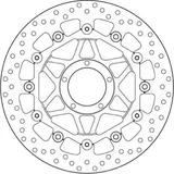 Brembo Disco de freno Brembo 78B40890 fijo Serie Oro, delantero, 330 mm, foto 3