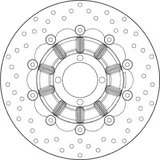 Brembo Disco de freno Brembo 78B40892 fijo Serie Oro, delantero, 285 mm, foto 3