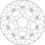 Brembo Disco de freno Brembo 78B40893 fijo Serie Oro, delantero, 320 mm, foto 3