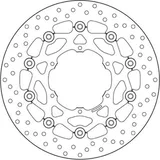 Brembo Disco de freno Brembo 78B40896 fijo Serie Oro, delantero, 300 mm, foto 2