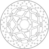 Brembo Disco de freno Brembo 78B40898 fijo Serie Oro, delantero, 310 mm, foto 3
