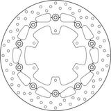 Brembo Disco de freno Brembo 78B408A8 fijo Serie Oro, delantero, 320 mm, foto 3