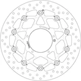 Brembo Disco de freno Brembo 78B408B7 fijo Serie Oro, delantero, 320 mm, foto 2