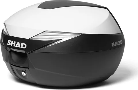 Tapa Shad para maleta moto SH39 color blanco