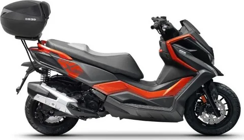 Fijación Shad para maleta superior moto Kymco DTX