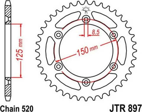 KTM 125 END 86 AL (C-520)