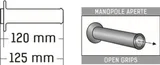 Domino Puños de goma Domino A450 A45041C4340B7-0 fucsia, foto 2